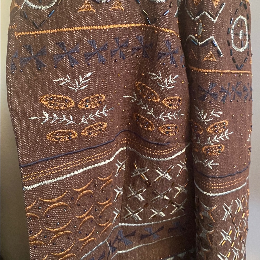 Coldwater Creek size 16 embellished jacket - Picture 4 of 12